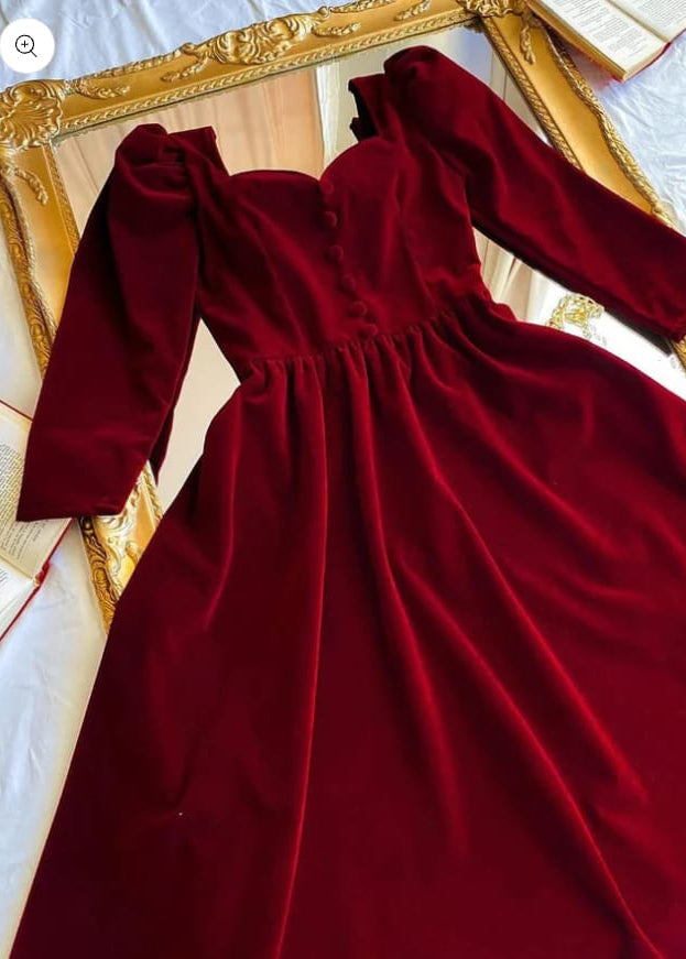 Velvet Ready to Wear Winter Dress