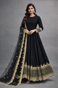 Midnight Star Chiffon 3Piece Suite Heavily Embroidered Sitara Work