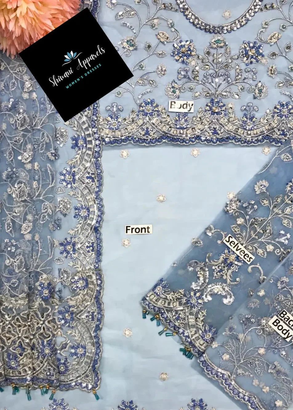 Maria b exclusive saree