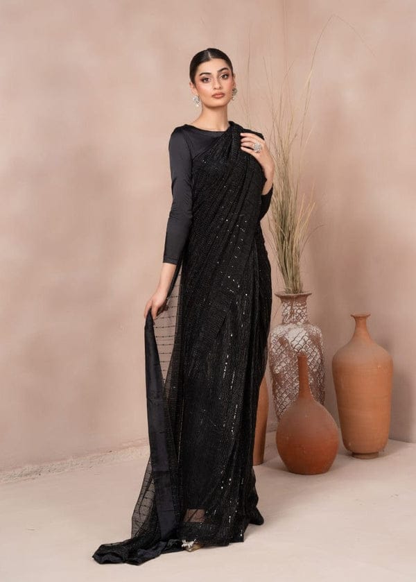 Moonlight Stitched Saree