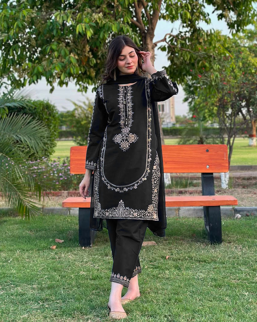 Heavy Sequence 3Piece Suit
