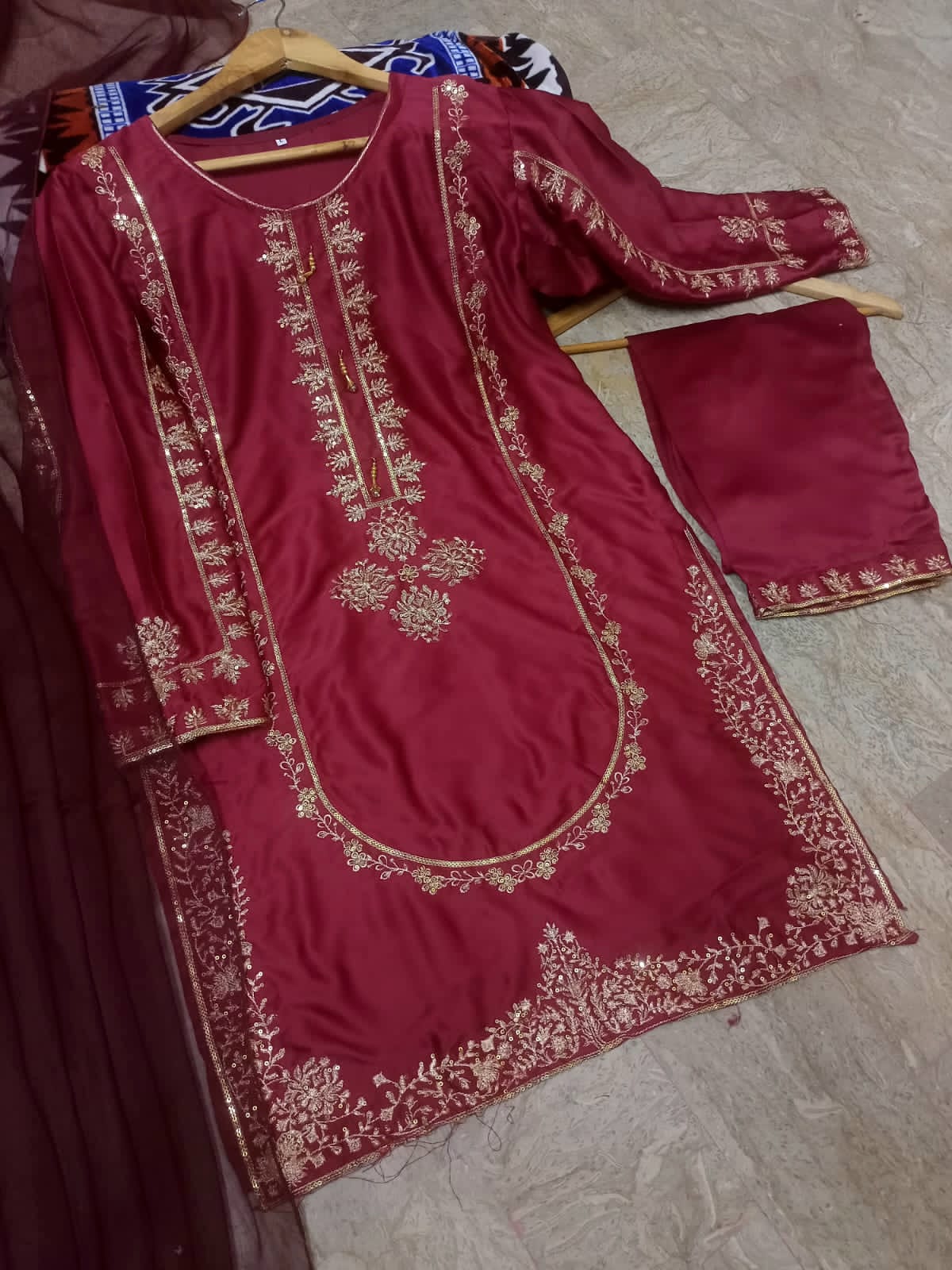 Heavy Sequence 3Piece Suit