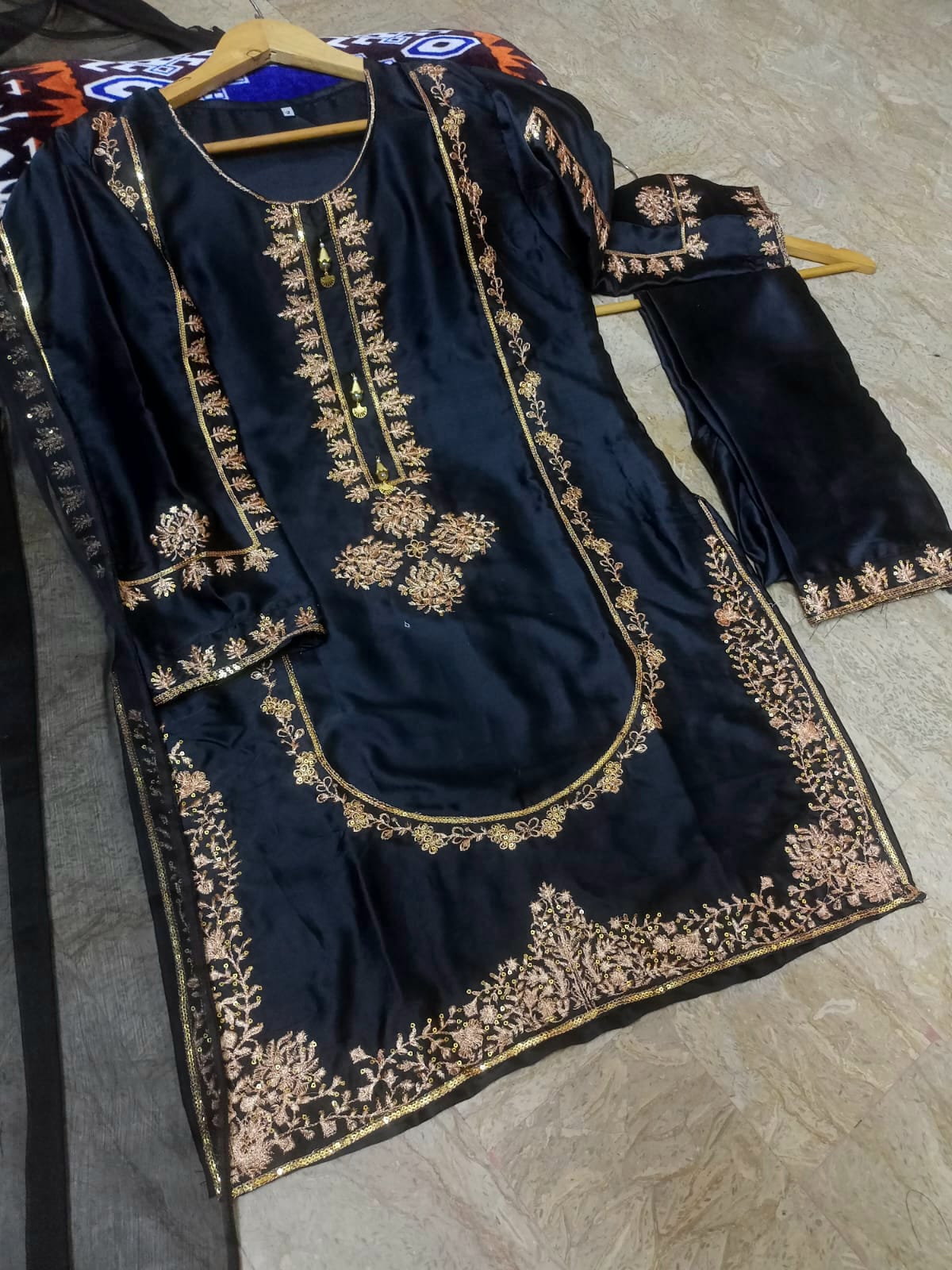 Heavy Sequence 3Piece Suit