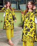 Digital Printed 3PCs – Embroidered & Handwork Suit